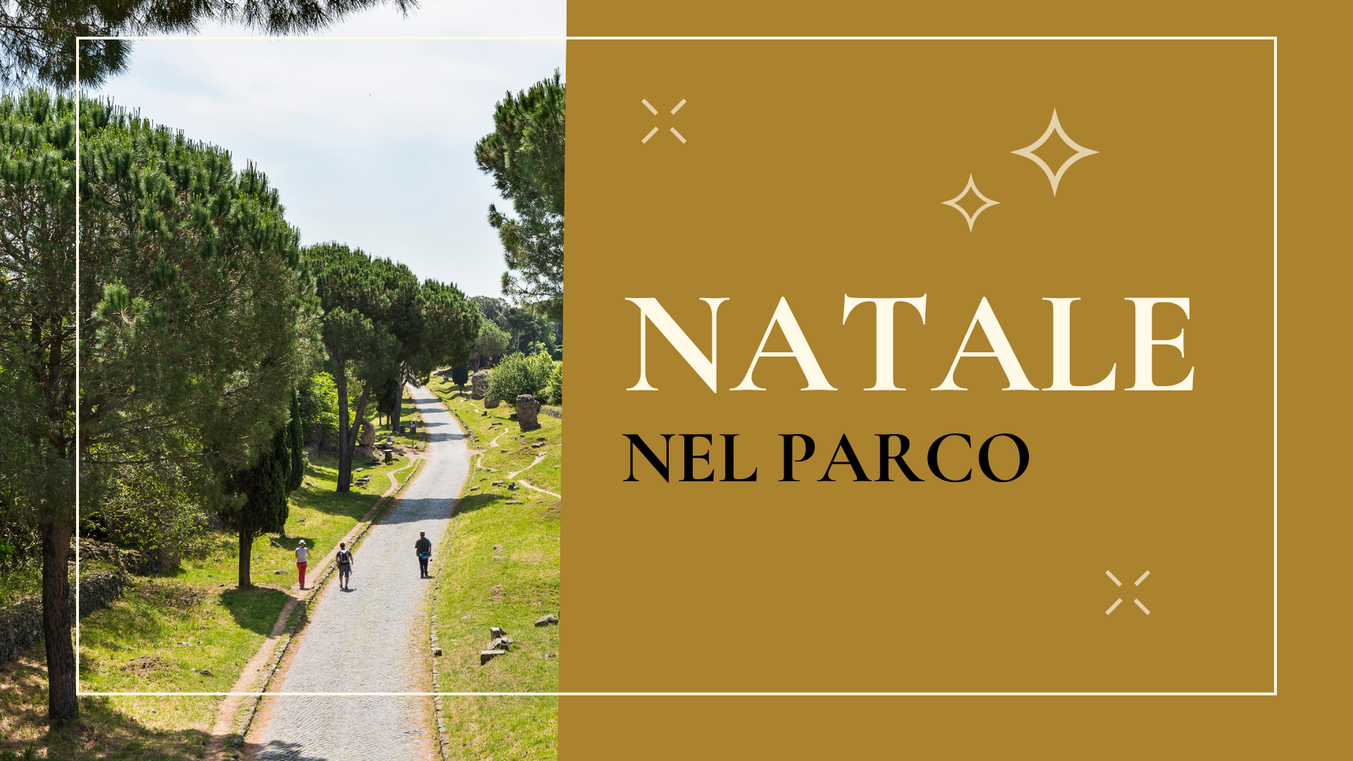 Le aperture del Parco durante le Festività